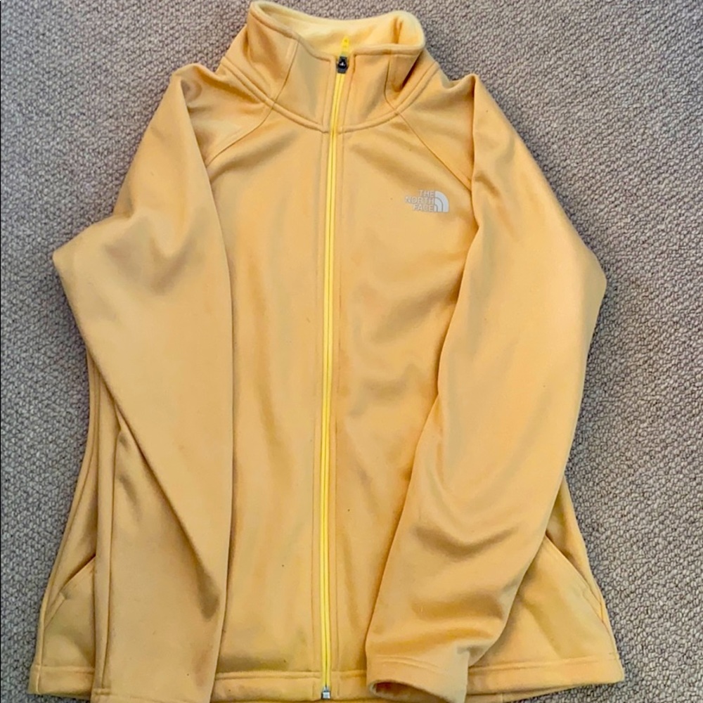 Women's light zip up north face jacket
